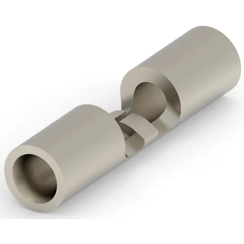 Rabatt Stoßverbinder, unisoliert, 0,3-1,42 mm², AWG 22 bis 16, 15.1 mm, 322822