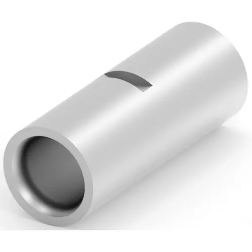 Expressversand Stoßverbinder, unisoliert, 21 mm², AWG 4, silber, 28.96 mm, 34323