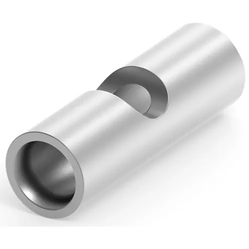 Sonderangebot Stoßverbinder, unisoliert, 8,0 mm², AWG 8, silber, 21.01 mm, 36906