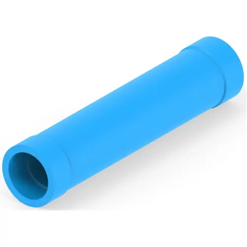 Ausverkauf Stoßverbinder mit Isolation, 1,04-2,62 mm², AWG 16 bis 14, blau, 28.06 mm, 2-34071-2