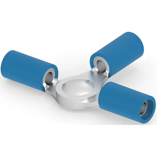 Folienverbinder mit Isolation, 1,25-2,0 mm², AWG 16 bis 14, blau, 35.56 mm, 34073 Preiswert