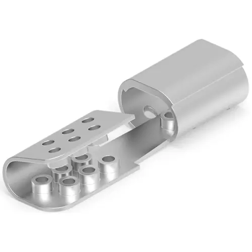 Preisreduziert Folienverbinder, unisoliert, 5,0-6,0 mm², AWG 10, 25.7 mm, 1-332006-2