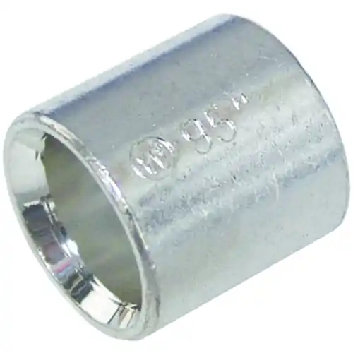 Neuheit Stoßverbinder, unisoliert, 120 mm², silber, 21 mm, 1492960000