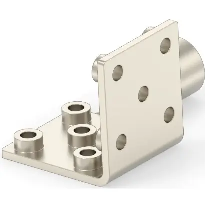 Solange Der Vorrat Reicht Foliensteckverbinder, Ø 3.86 mm, L 11.53 mm, unisoliert, gerade, 3,0-6,0 mm², AWG 12-10, 329254