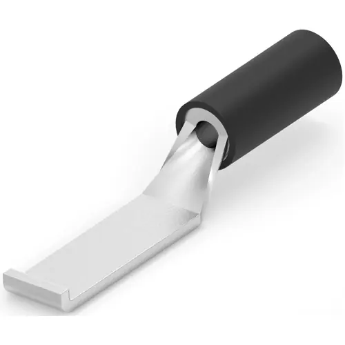 Beliebt Flachstecker, 4,59 x 0,83 mm, L 27.41 mm, isoliert, gerade, schwarz, 1,0-2,5 mm², AWG 16-14, 151469