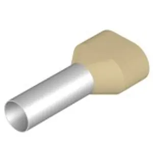 Top-Preis Isolierte Aderendhülse, 10 mm², 30 mm/18 mm lang, DIN 46228-4, elfenbein, 9018870000