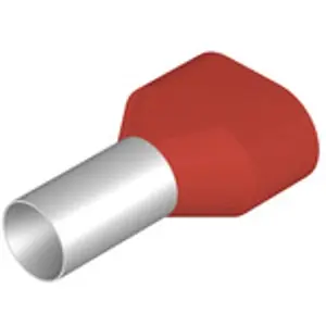 Sonderaktion Isolierte Aderendhülse, 10 mm², 24 mm/12 mm lang, DIN 46228-4, rot, 9018880000