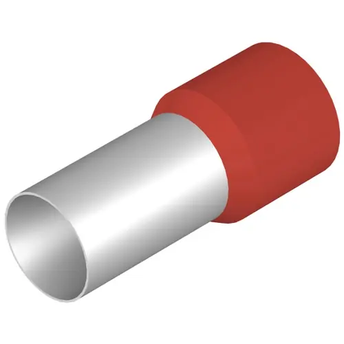 Schnäppchen Isolierte Aderendhülse, 95 mm², 44 mm/25 mm lang, rot, 9028210000