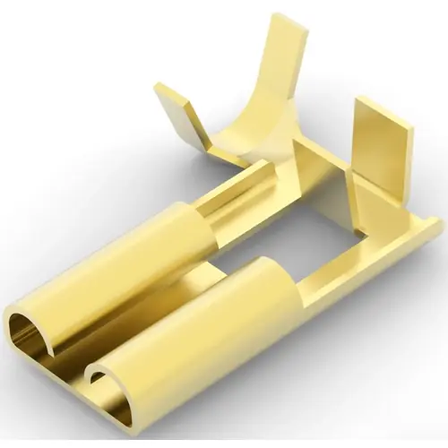 Super-Preis Unisolierte Flachsteckhülse, 9,53 x 1,22 mm, 3,31 bis 5,26 mm², AWG 12 bis 10, Messing, 154897-1