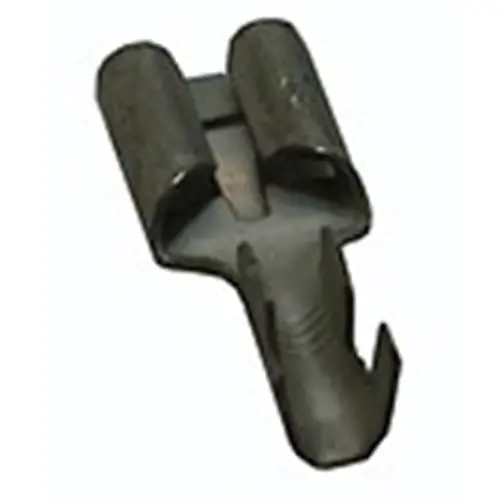 Neuheit Isolierte Flachsteckhülse, 9,5 x 1,2 mm, 4,0 bis 6,0 mm², Bronze, verzinnt, schwarz, 10 070 007