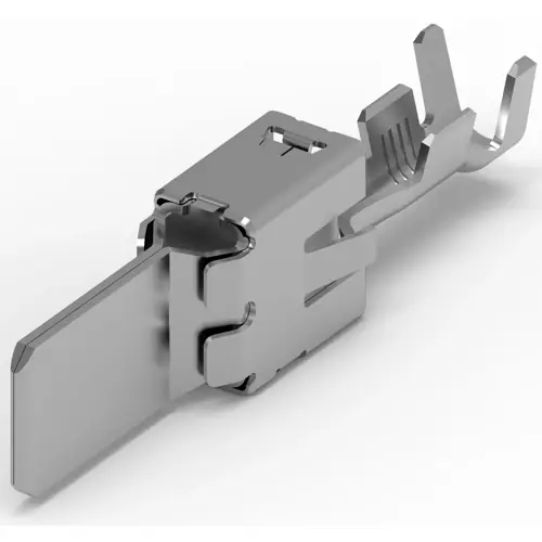 Unisolierte Flachsteckhülse, 9,5 x 1,2 mm, 2,5 bis 4 mm², AWG 13 bis 11, Kupferlegierung, verzinnt, 963764-1 Günstig