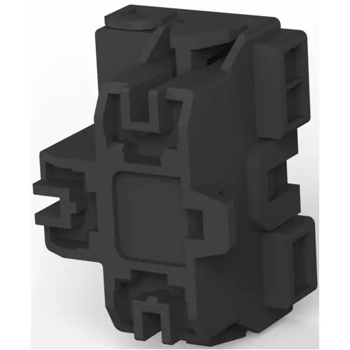 Jetzt Kaufen Isoliergehäuse für 7,92 mm, 3-polig, PA, UL 94V-2, schwarz, 172615-2