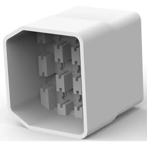 Isoliergehäuse für 6,35 mm, 11-polig, PA, natur, 151326-1 Sichere Zahlung