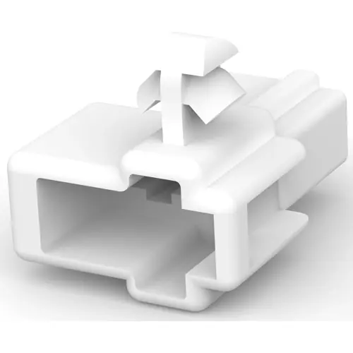 Isoliergehäuse für 6,35 mm, 2-polig, PA, natur, 172383-1 Sofort Bestellen