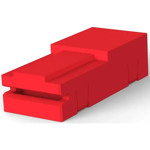 Isoliertülle, 1-polig, PBT, rot, 1982857-1 Markenprodukt