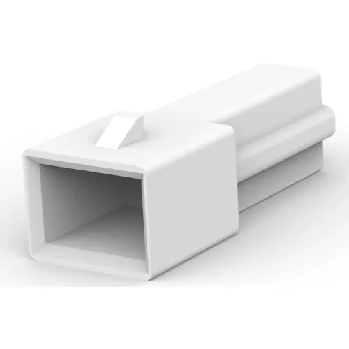 Isoliergehäuse für 6,35 mm, 1-polig, Nylon, UL 94V-2, natur, 521744-1 Sonderaktion