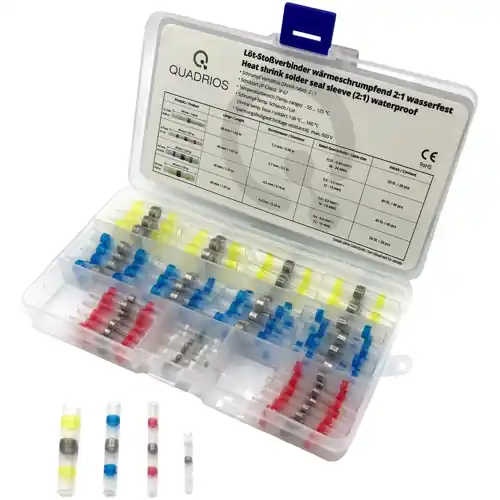 Markenware Lötverbinder-Sortiment, Lötverbinder, 120-teilig, 2011C396