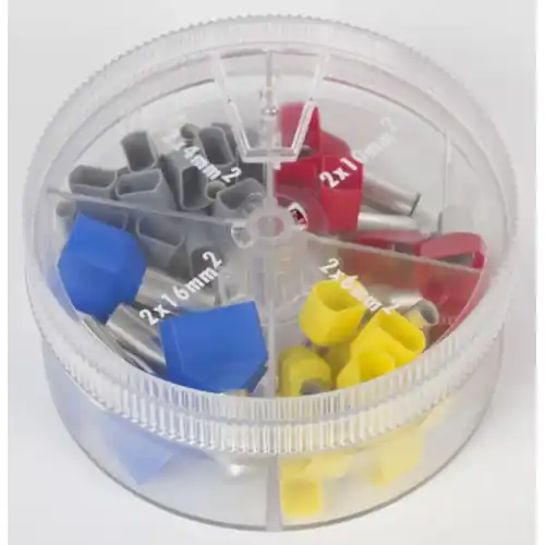 Doppel-Aderendhülsen-Sortiment, 45-teilig, 97 99 909 Top-Angebot