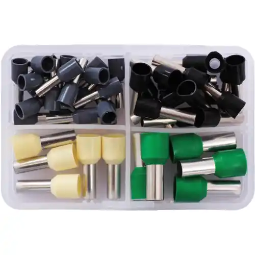 Heißes Angebot Aderendhülsensortiment, isoliert, 45-teilig, 2010C394