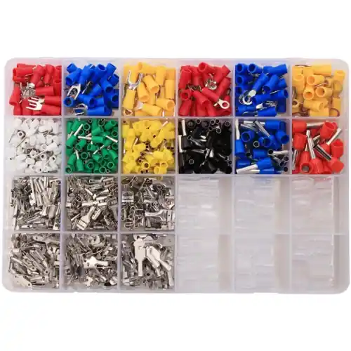 Preis Gesenkt Kabelverbinder-Sortiment, Quetschverbinder, 850-teilig, 22C423