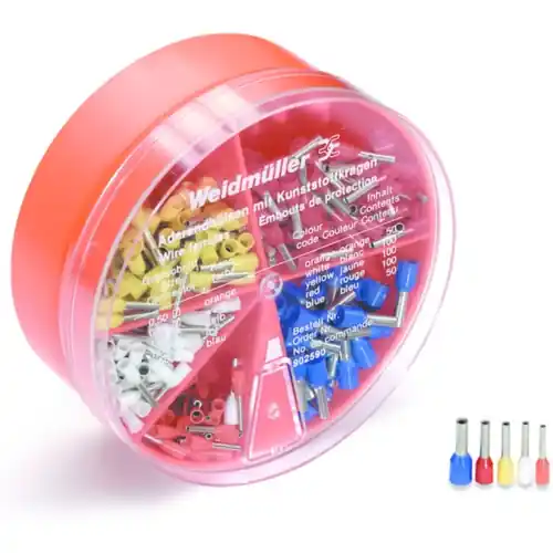 Letzte Chance Aderendhülsensortiment, 0,5 bis 2,5 mm², 9023090000