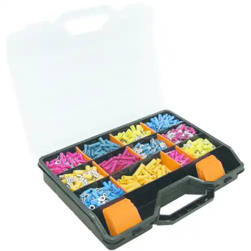 Schneller Versand Kabelverbinder-Sortiment, Stiftkabelschuh, 9202620000