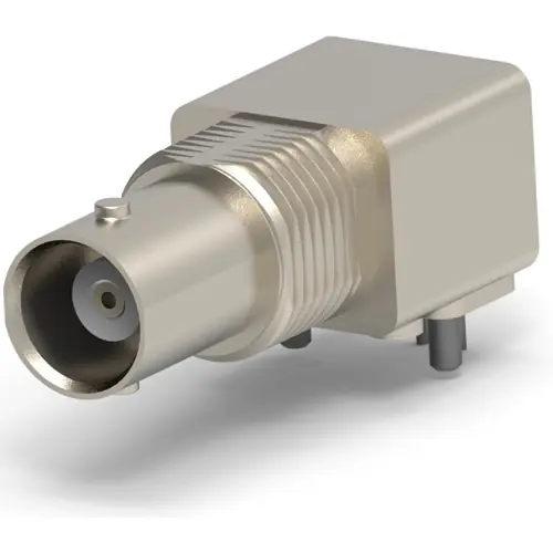 Preisknaller BNC Einbaubuchse 50 Ω, Lötanschluss, abgewinkelt, 5413879-1