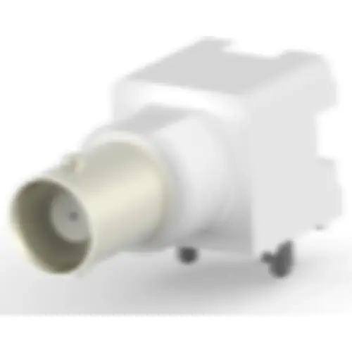 Ausverkauf BNC Einbaubuchse 50 Ω, Lötanschluss, abgewinkelt, 5227161-7