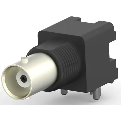 Must-Have BNC Einbaubuchse 50 Ω, Lötanschluss, abgewinkelt, 5227161-9