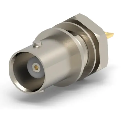 BNC Einbaubuchse 50 Ω, Lötanschluss, gerade, 5227169-4 Jetzt Kaufen