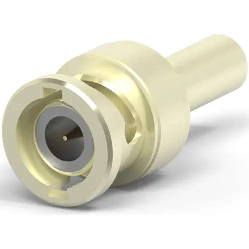 Expressversand BNC Stecker 50 Ω, RG-58, RG-58A, RG-58B, RG-58C, Crimpanschluss, gerade, 5225395-1