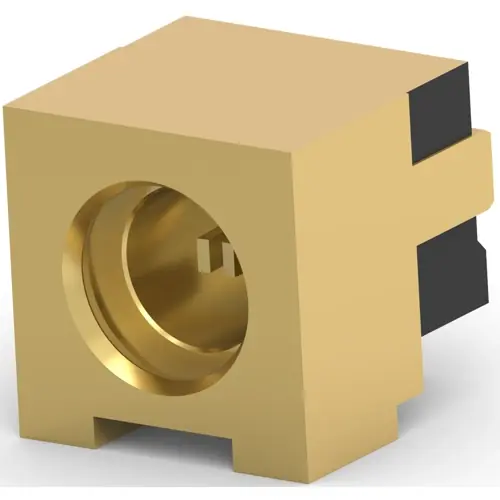 MMCX Einbaubuchse 50 Ω, Lötanschluss, abgewinkelt, 6-1460820-2 Direkt Vom Hersteller