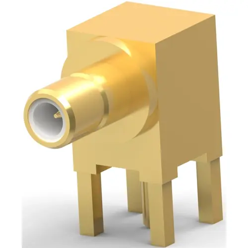 Beliebt SMB Einbaubuchse 50 Ω, Lötanschluss, abgewinkelt, 414026-2