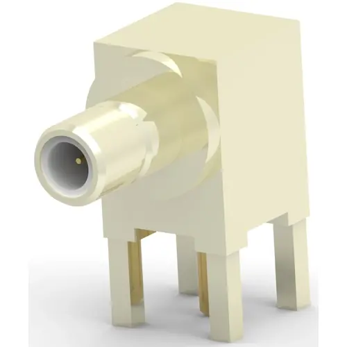 Letzte Chance SMB Einbaubuchse 50 Ω, Lötanschluss, abgewinkelt, 414026-3