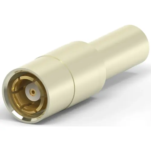 SMB Stecker 50 Ω, RG-174, RG-188, RG-316, Crimpanschluss, gerade, 413985-4 Neu