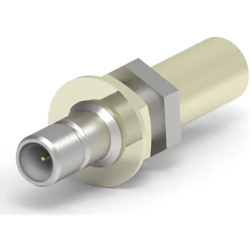 Letzte Chance SMB Einbaubuchse 50 Ω, RD-316, Crimpanschluss, gerade, 5415006-2