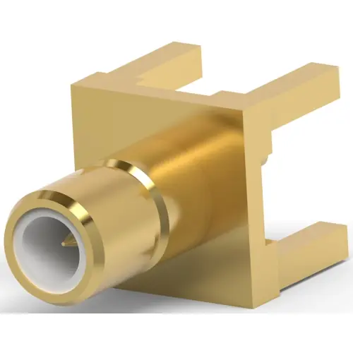 SMB Einbaubuchse 50 Ω, Lötanschluss, gerade, 413990-1 Gratis Versand