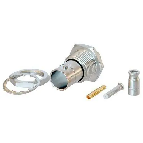 Jetzt Kaufen BNC Einbaubuchse 75 Ω, Belden 1520A, Belden 1521A, Belden 1522A, Belden 179DT, Draka 0.31/1.45 AF, Draka 753-1304(2), Draka 755-1302, Suhner G02233, ZNK CM14B, Crimpanschluss, gerade, NBTB75IFI4