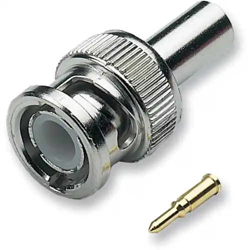 BNC Stecker 75 Ω, RG-179, Crimp/Crimp, gerade, 52583.1 Direkt Vom Hersteller