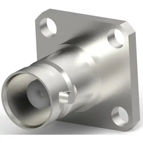 BNC Flanschbuchse 50 Ω, Lötanschluss, gerade, 1-1337446-0 Angebot
