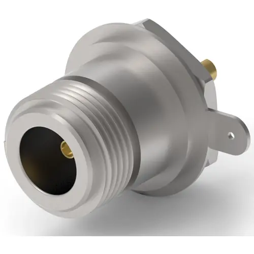 Letzte Chance N Einbaubuchse 50 Ω, Lötanschluss, gerade, 1-1337417-0