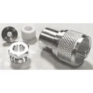 UHF Stecker 50 Ω, RG-141A, RG-58C, URM-43, URM-76, Lötanschluss, gerade, 1-1337473-0 Geprüft