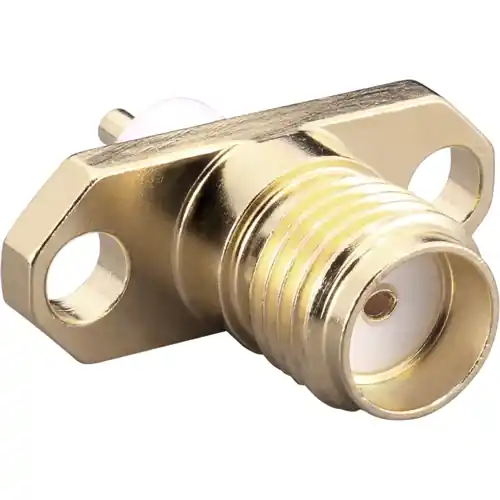 SMA Flanschbuchse 50 Ω, Lötanschluss, gerade, CONSMA018-4-G Expressversand