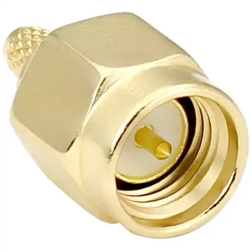 SMA Koaxial-Adapter 50 Ω, RG-174, Crimpanschluss, gerade, CONSMA007-G Kostenloser Versand