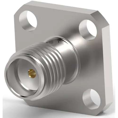 SMA Flanschbuchse 50 Ω, Lötanschluss, gerade, 1052566-1 Bestpreis