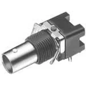 BNC Einbaubuchse 50 Ω, Lötanschluss, abgewinkelt, 413515-7 Neue Kollektion