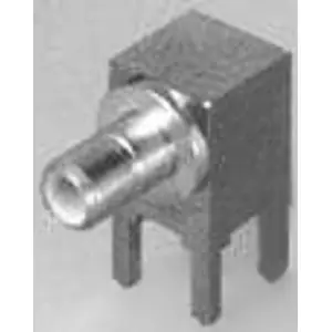 Markenprodukt SMB Einbaubuchse 75 Ω, Lötanschluss, abgewinkelt, 5415895-1