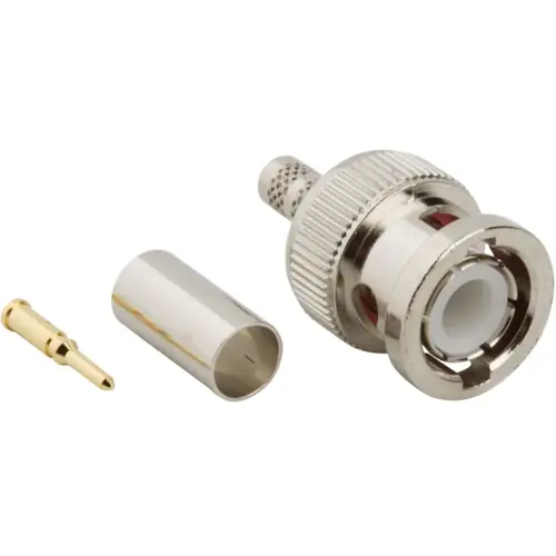 BNC Stecker 50 Ω, RG-55, RG-142, RG-223, RG-400, Belden 83242, Crimpanschluss, gerade, 112514 Jetzt Kaufen