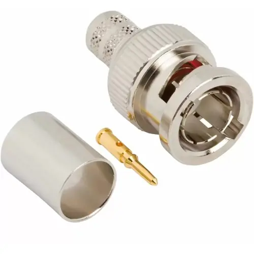 Top-Preis BNC Stecker 75 Ω, RG-59, Belden 8281, Beldem9141, Belden 9231, Belden 88281, Crimpanschluss, gerade, 112509