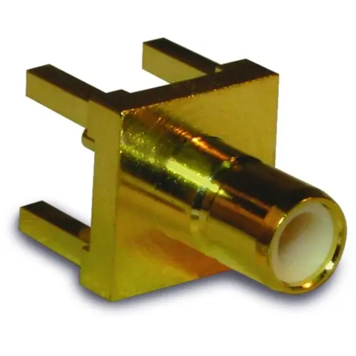 Top-Seller SMB Einbaubuchse 50 Ω, Lötanschluss, gerade, 142138